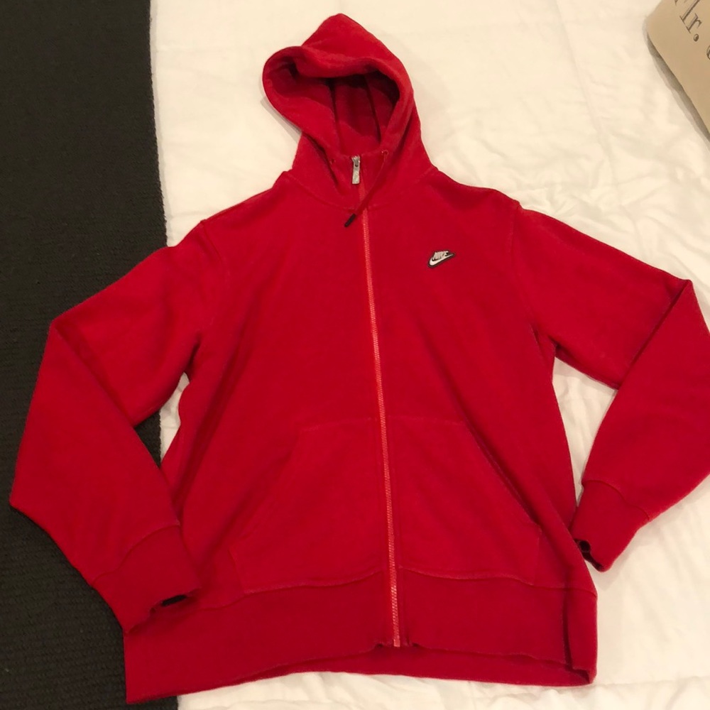 Nike Red hoodie. Great condition